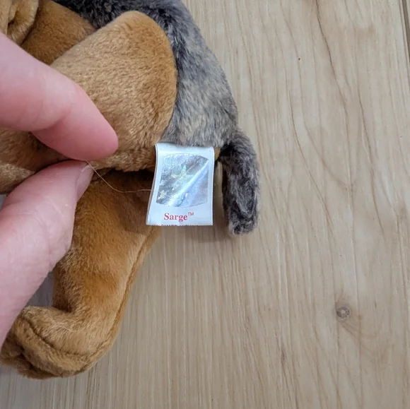 "Sheriff and Sarge" German shepherd ty beanie baby dog bundle - Picture 3 of 8